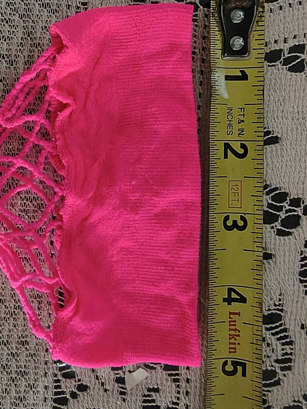 Retro Fishnet Thigh High Stockings Neon Pink Costume Cosplay Festival Party